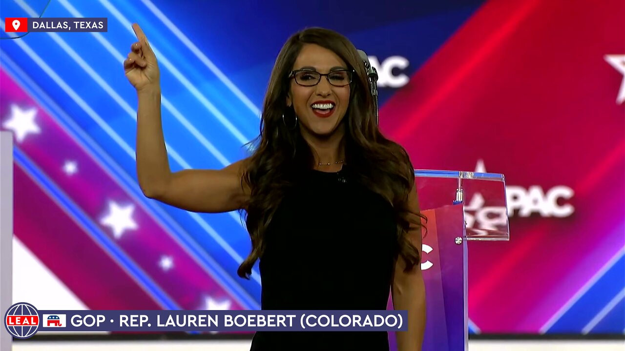 🇺🇸 CPAC 2022 Texas · Lauren Boebert en la Conferencia de Acción Política Conservadora (6 ago 2022)