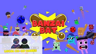 Banzai Bat Multiplayer - How to Play Local Versus (Gameplay)