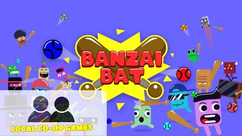 Banzai Bat Multiplayer - How to Play Local Versus (Gameplay)