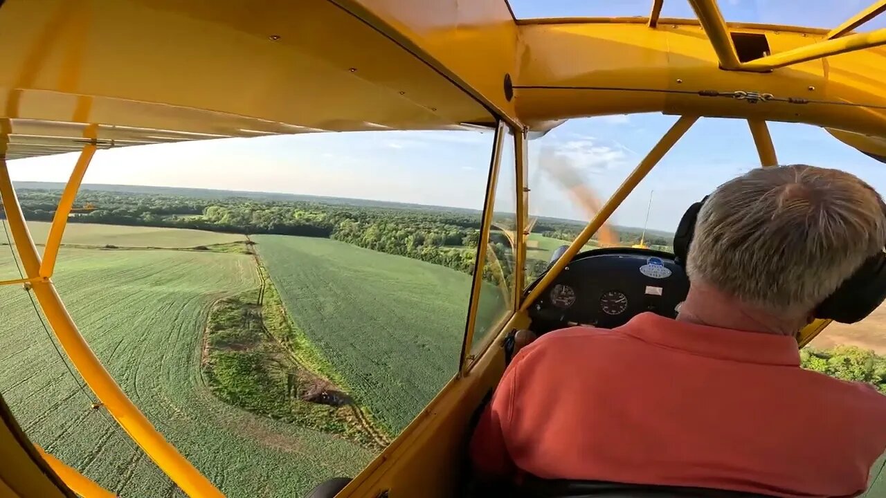 Short field landing ends in turkey chase