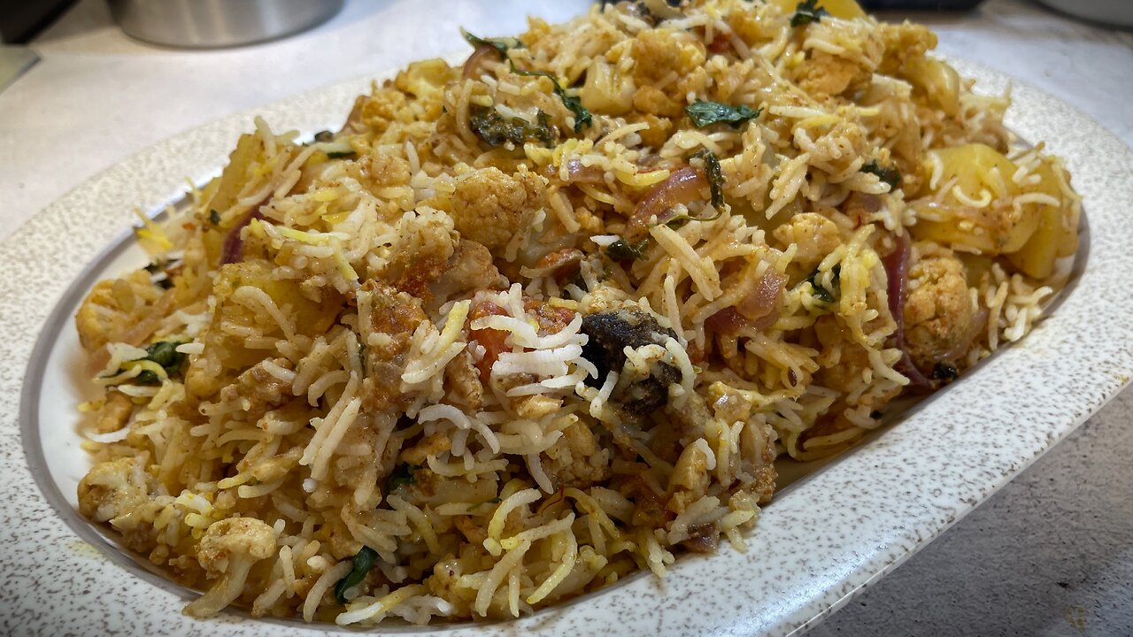 Best Vegetable Dum Biryani I वेजिटेबल बिरयानी I Recipe by India On A Plate