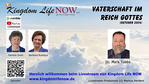 Vaterschaft im Reich Gottes - Dr. Mark Tubbs (Oktober 2024)