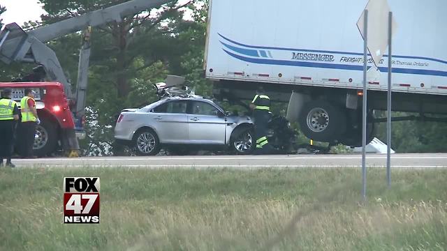 UPDATE: One person killed in I-96 accident