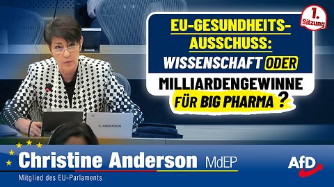 Wissenschaft & Vertrauen oder schnelle Profite? Erste Sitzung des EU-Gesundheits-Ausschuss