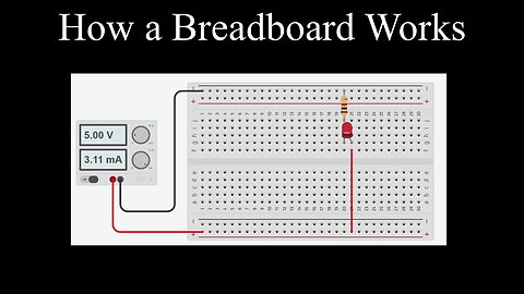 How a Breadboard Works, Logic Gates, Basic Electronics - Discrete Mathematics