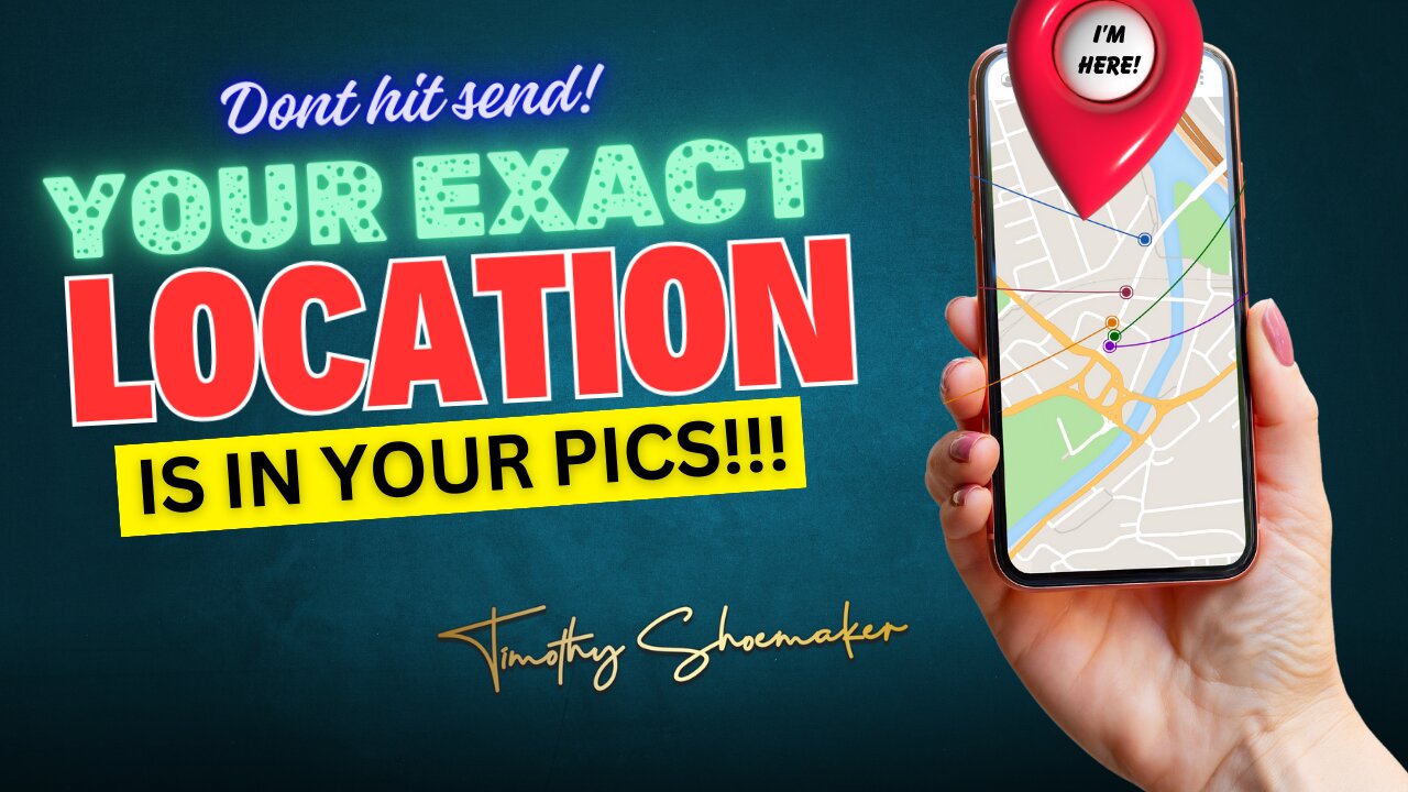 YOUR PICS GIVE YOUR ADDRESS TO EVERYONE! | Fix this before you hit send.