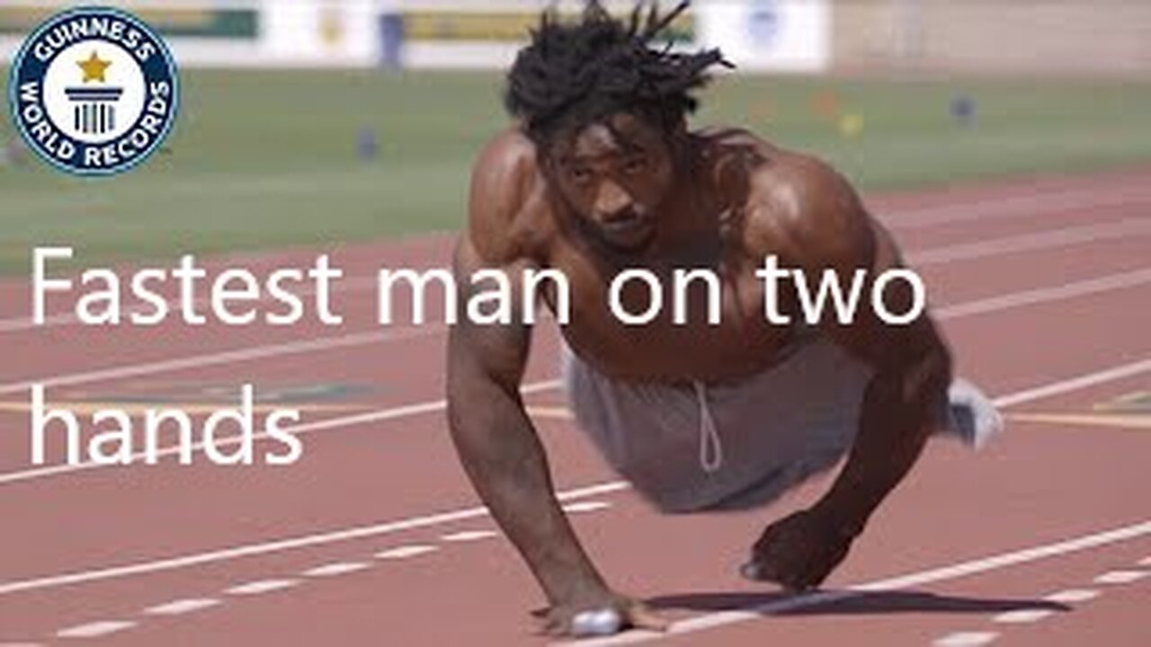 The Fastest Man On Two Hands - Guinness World Records