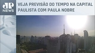 Tempo segue seco em São Paulo nesta quarta-feira (03)