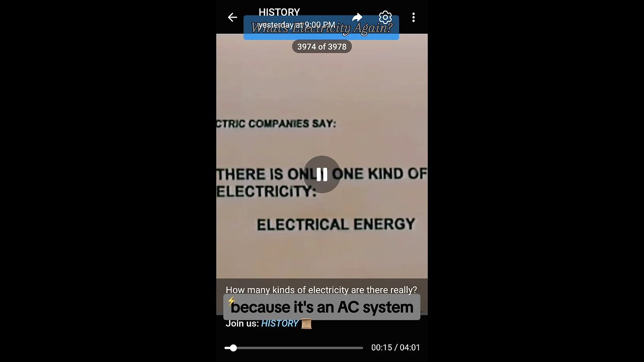 Documentary: Types of Electricity