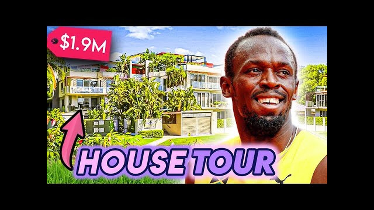 Usain Bolt - House Tour - $1.9 Million Brisbane Penthouse & Kingston Mansion