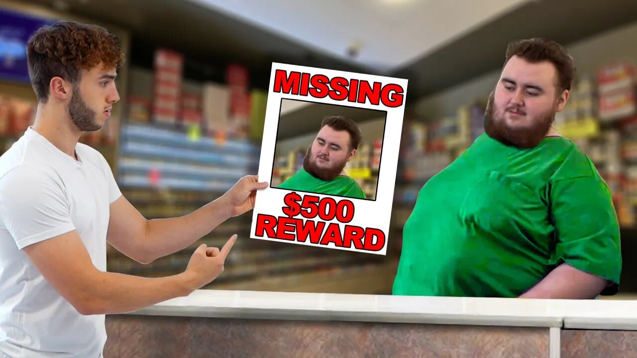 Making Missing Posters of Strangers & Giving Them the Reward