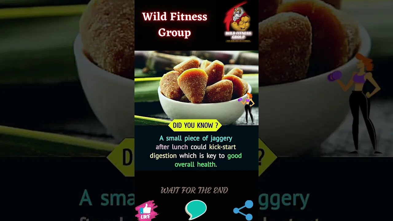 🔥Benefits of eating Jaggery🔥#shorts🔥#wildfitnessgroup🔥10 January 2023🔥