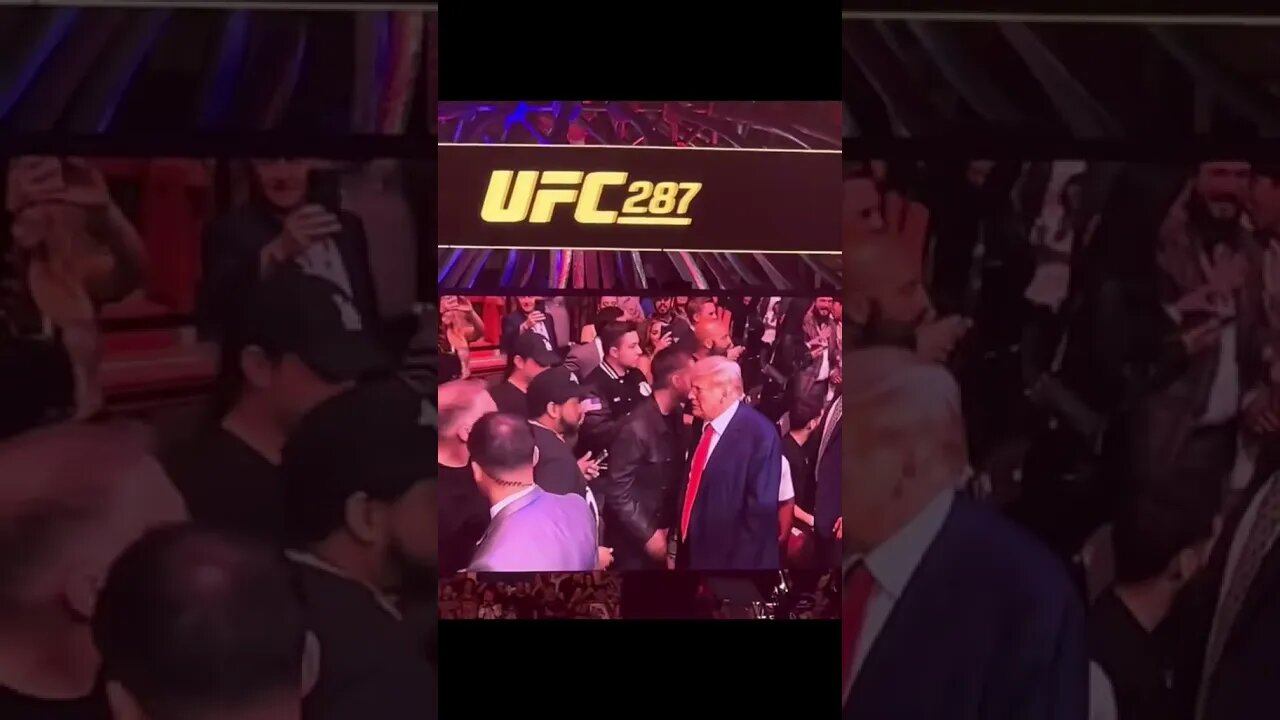 Trump CURVES #djakademiks hand shake