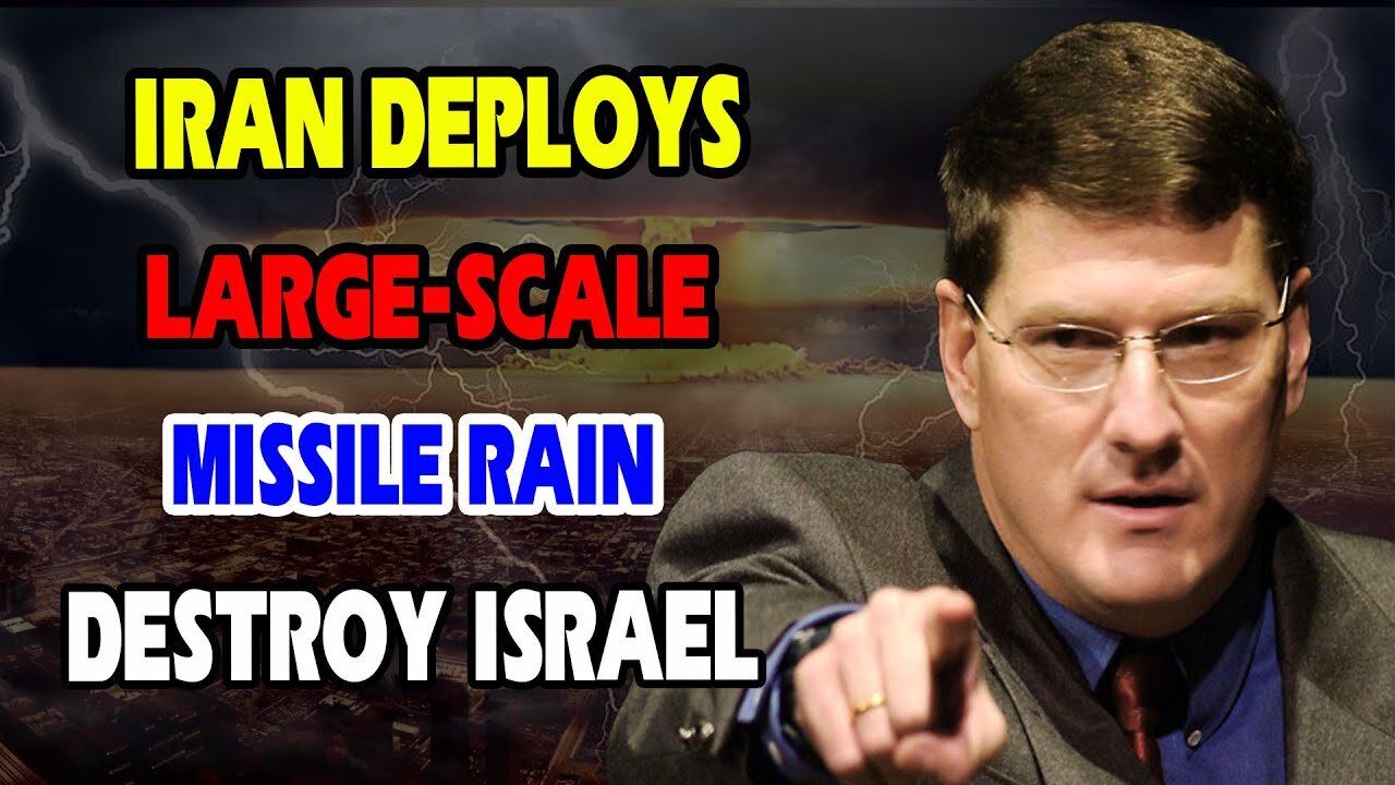 Scott Ritter REVEALS Iran Deploys Large-Scale Missile Rain Destroy Israel, U.S - Middle East Panics