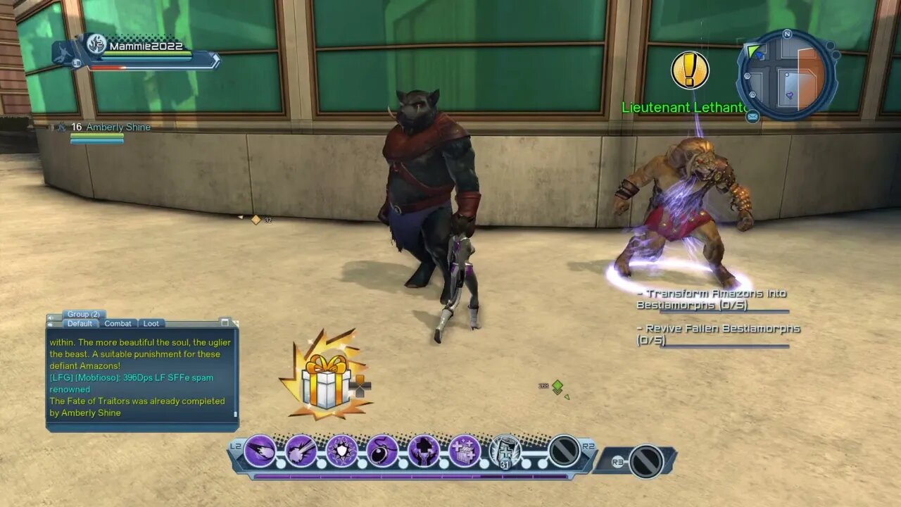 DC Universe Online Mammie And Amberly vs. The Amazons