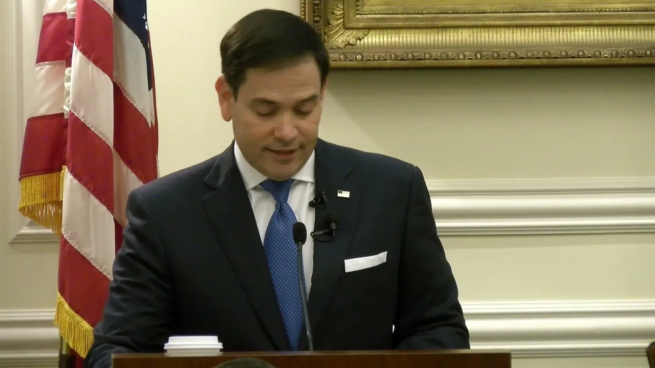 Rubio Delivers Lecture on How the Bipartisan Economic Consensus is Destroying American Greatness