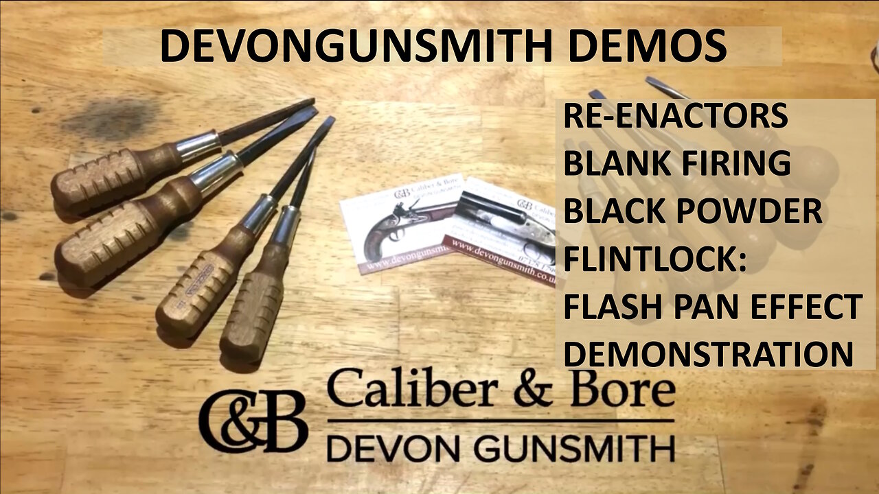 Devongunsmith demos: Blank Fire Flintlock