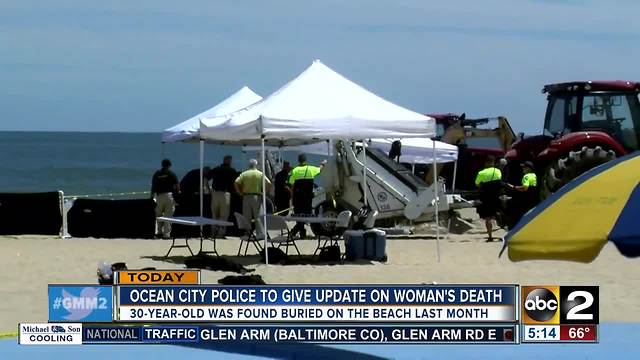 OCPD to give update on woman's death