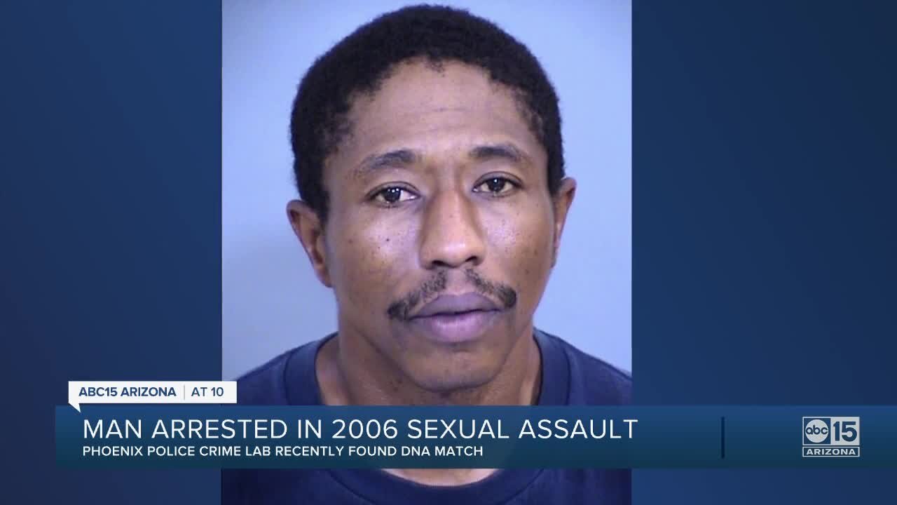 Phoenix police arrest man in 2006 sexual assault