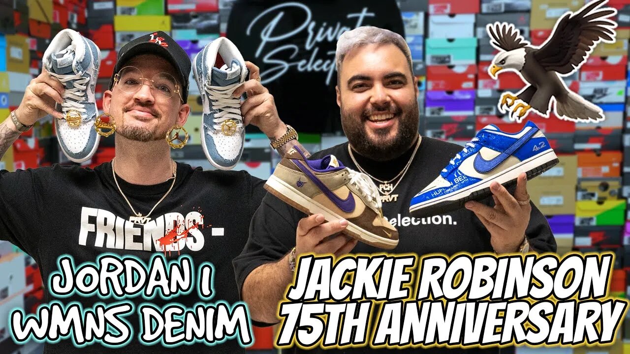 UNBOXING JACKIE ROBINSON DUNK, DENIM JORDAN 1 AND MORE *EARLY BIRD SPECIAL*