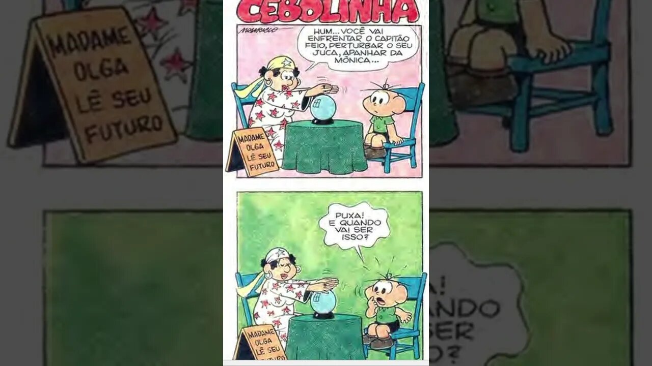 Cebolinha [Pause o Vídeo Caso Não Consiga Ler]