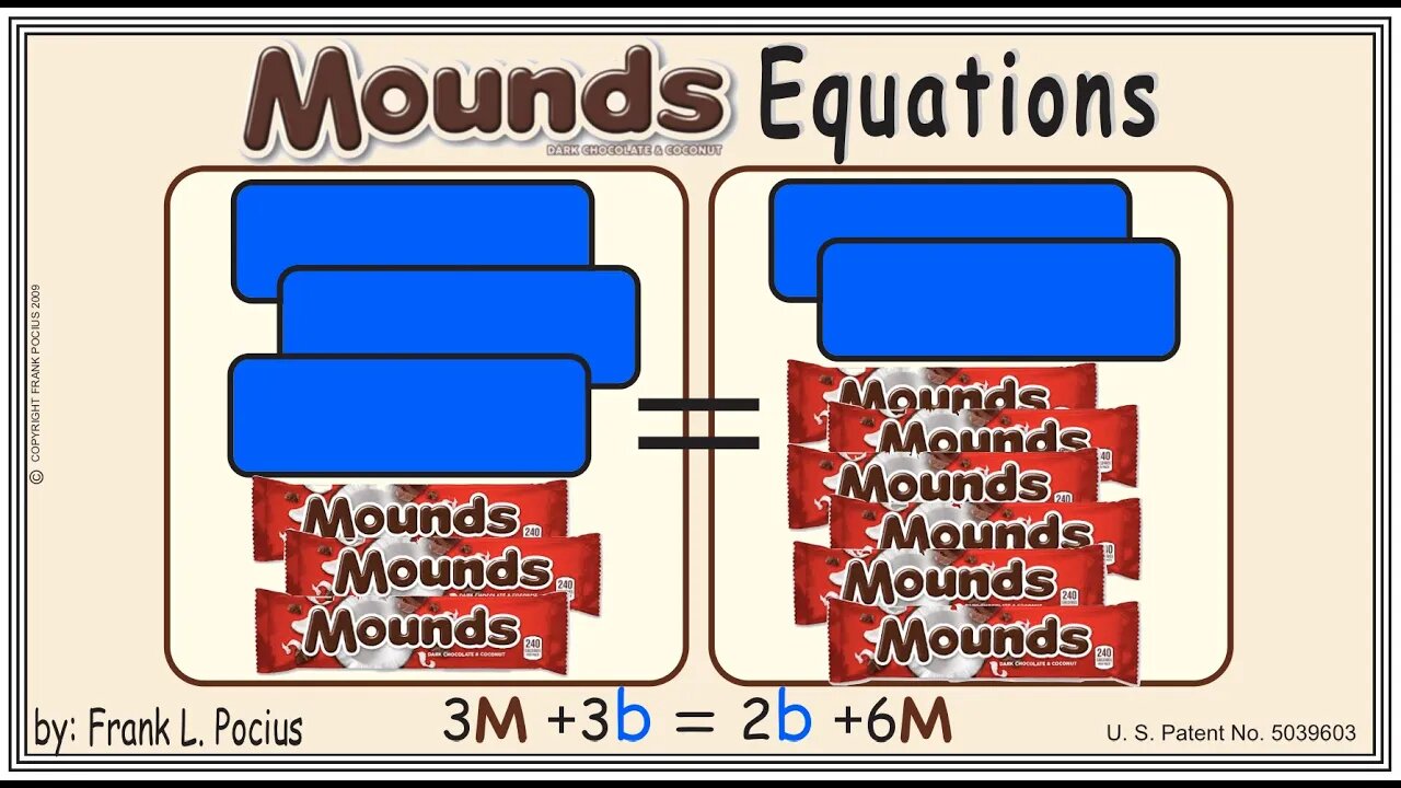 K1_vis MOUNDS 3M+3b=2b+6M _ SOLVING BASIC EQUATIONS _ SOLVING BASIC WORD PROBLEMS