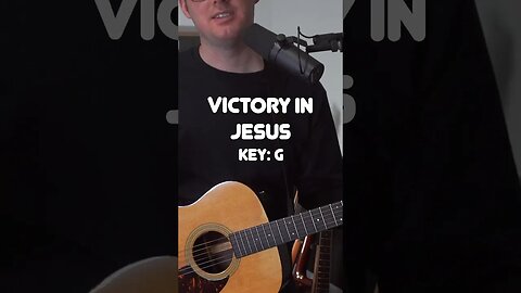 Victory In Jesus FUN Chords 🎸 #worshiptutorials #christianmusic #hymns