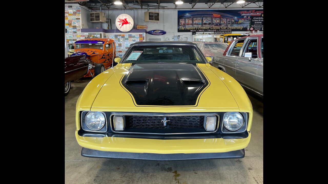 Check out this 1973 Mustang convertible!