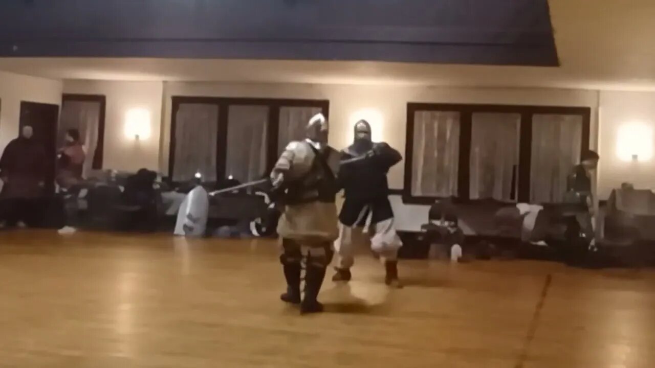 Medieval Poleaxe Fight - SCA Nutley NJ