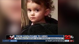 Dispatch assistant saves other on-duty dispatcher's granddaughter