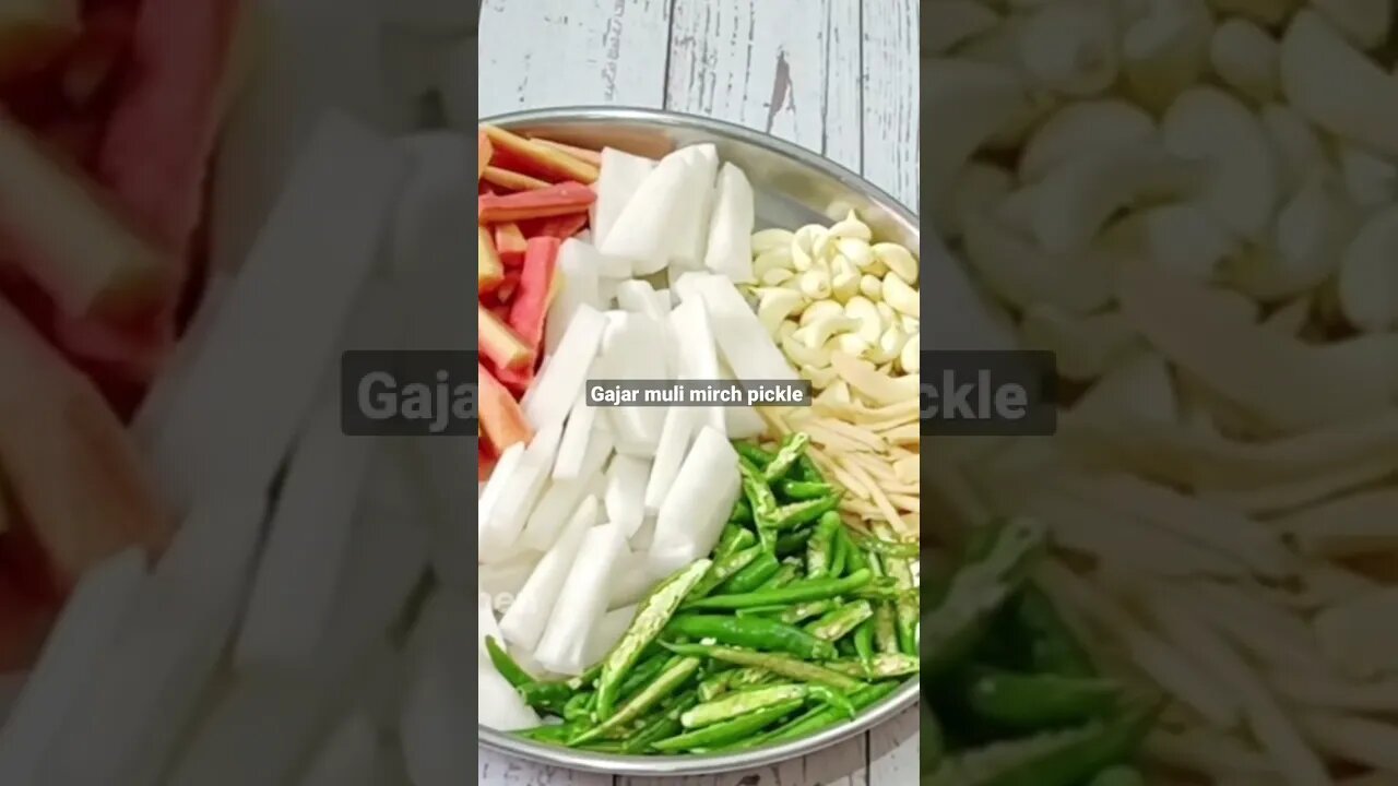 Gajar muli mirch pickle #gajarachar #mixpickle #trending #shorts #shortsfeed #shortsvideo
