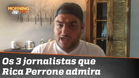 Com quais jornalistas Rica Perrone trabalharia?