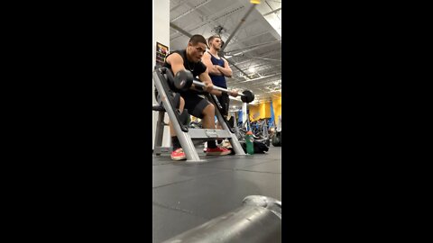 Demon Stare in the Gym