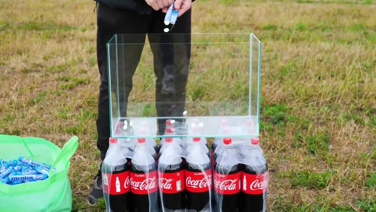 Experiment: Coca Cola VS Mentos-1