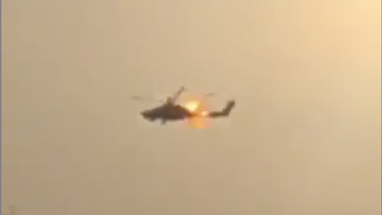 Russia Attack Helicopter Shot Down Over Ukraine