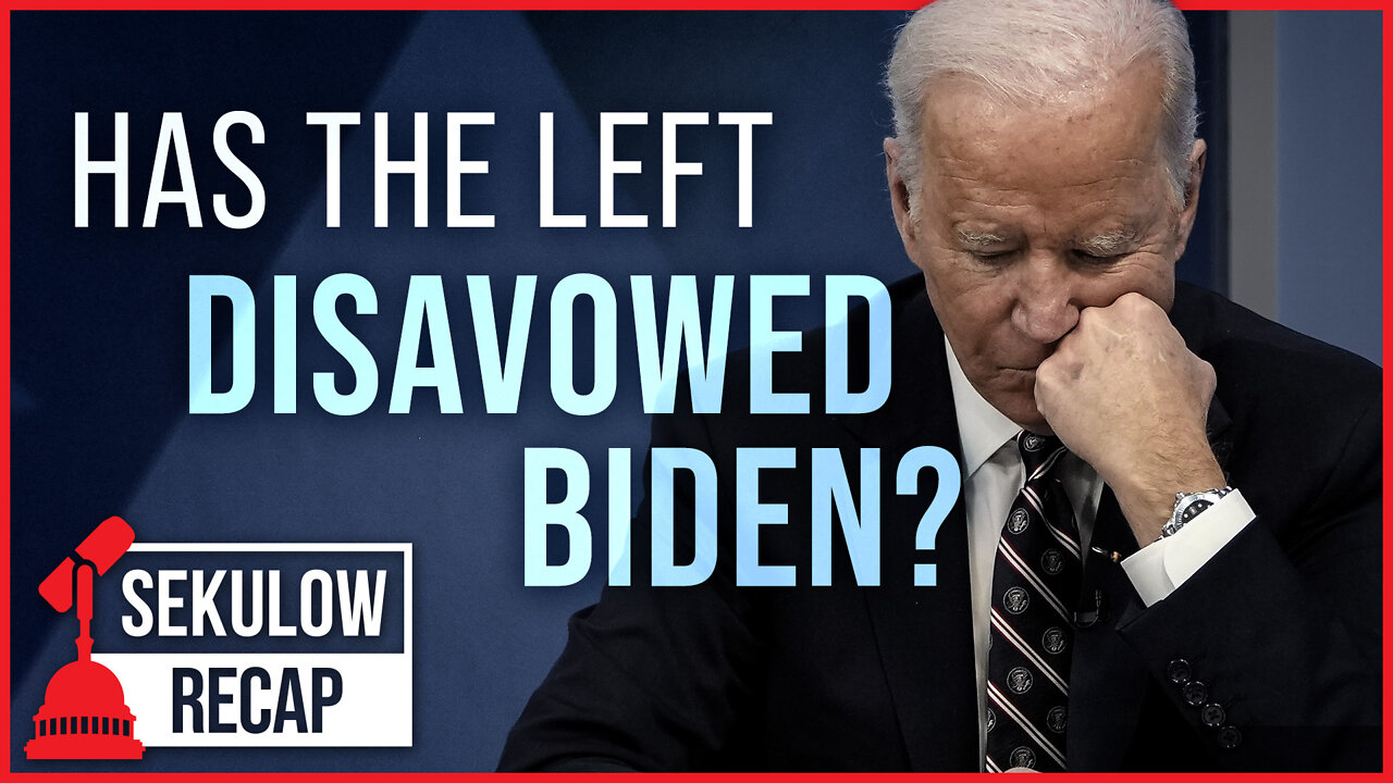 Has the Left DISAVOWED Biden?