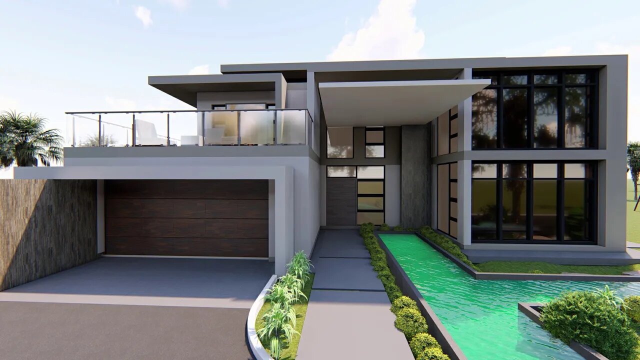 Contemporary Architecture | 6 Bedroom| concrete roof | Swimming pool | Double Garage