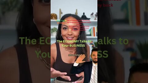 The ECONOMY Talks to Your BUSINESS #business #selfemployed #gigworker #funding #loans #financing #mo