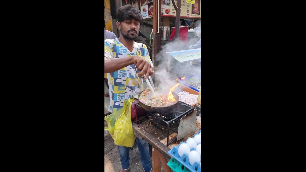 Mumbai Special Bhurji Pav | Amazing Skills #shorts