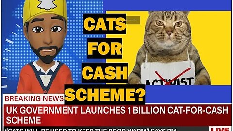 UK GOVERNMENT LAUNCHES CATS FOR CASH SCHEME