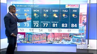 WMAR-2 News Weather at 11