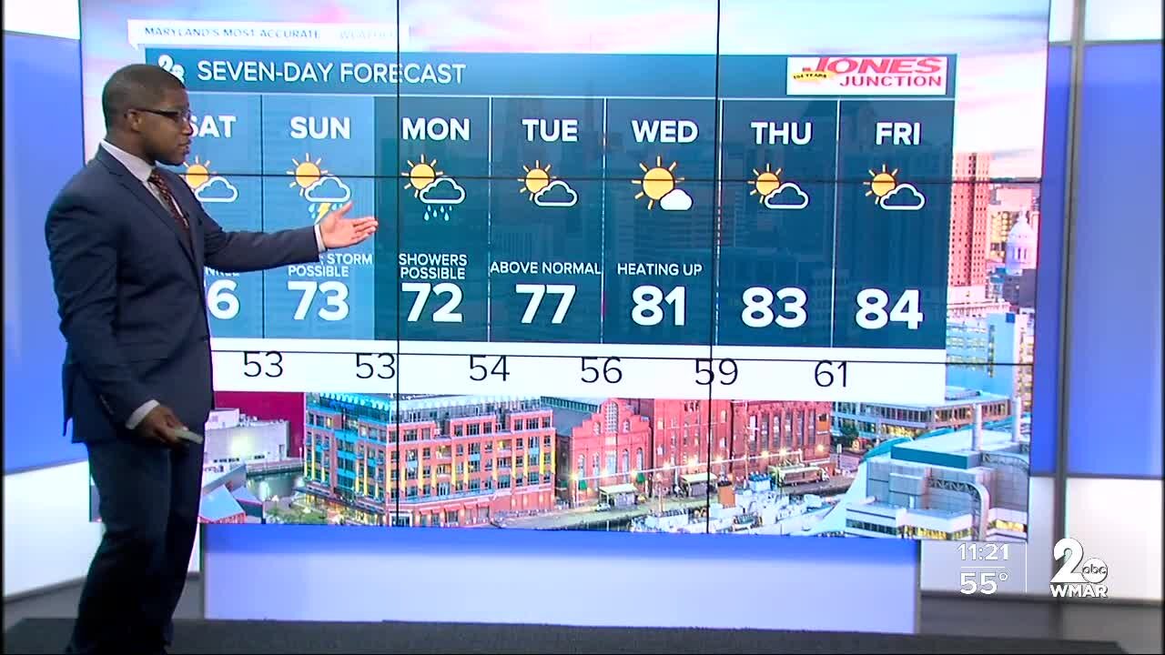 WMAR-2 News Weather at 11