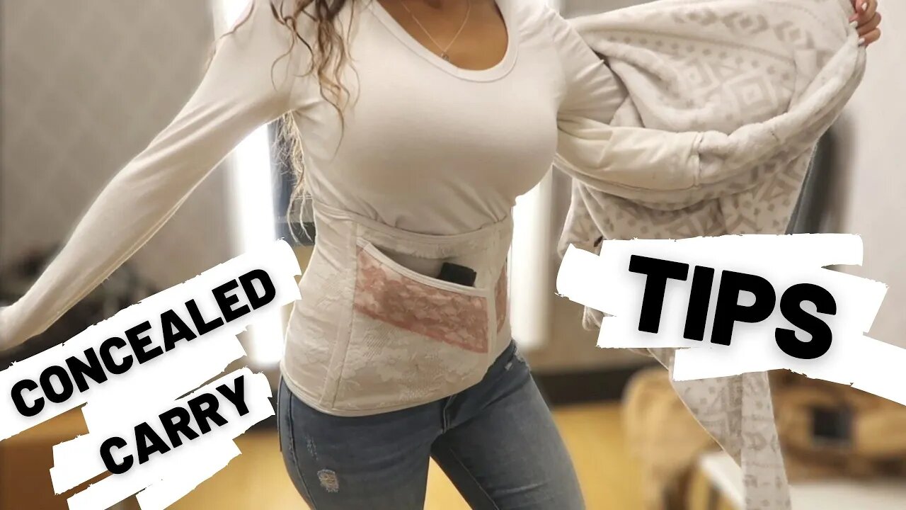 CONCEALED CARRY TIPS | Gun in a dressing room?