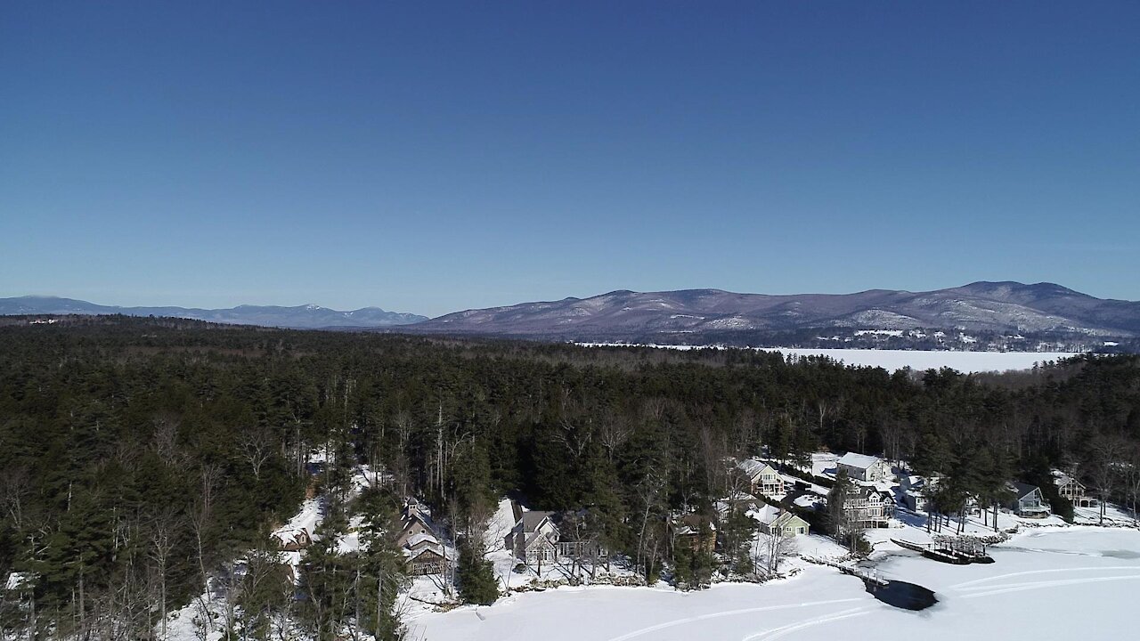 First Solo Flight in Super Cub over Lake Winnipesaukee