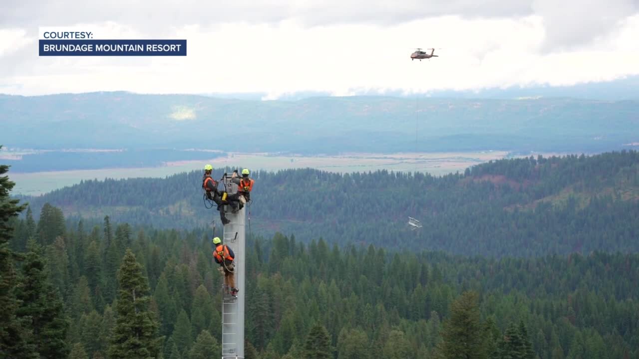 Brundage's new high speed quad is coming along thanks to a team effort