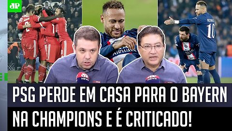 "FOI ASSUSTADOR! COMO É QUE o PSG com Neymar e Messi NÃO..." 1 a 0 do Bayern gera DEBATE!