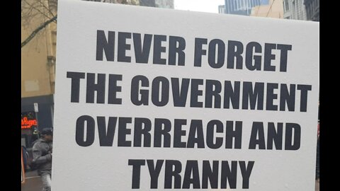 Melbourne Protest Rally - 23 07 2022 - Part 7 of 9