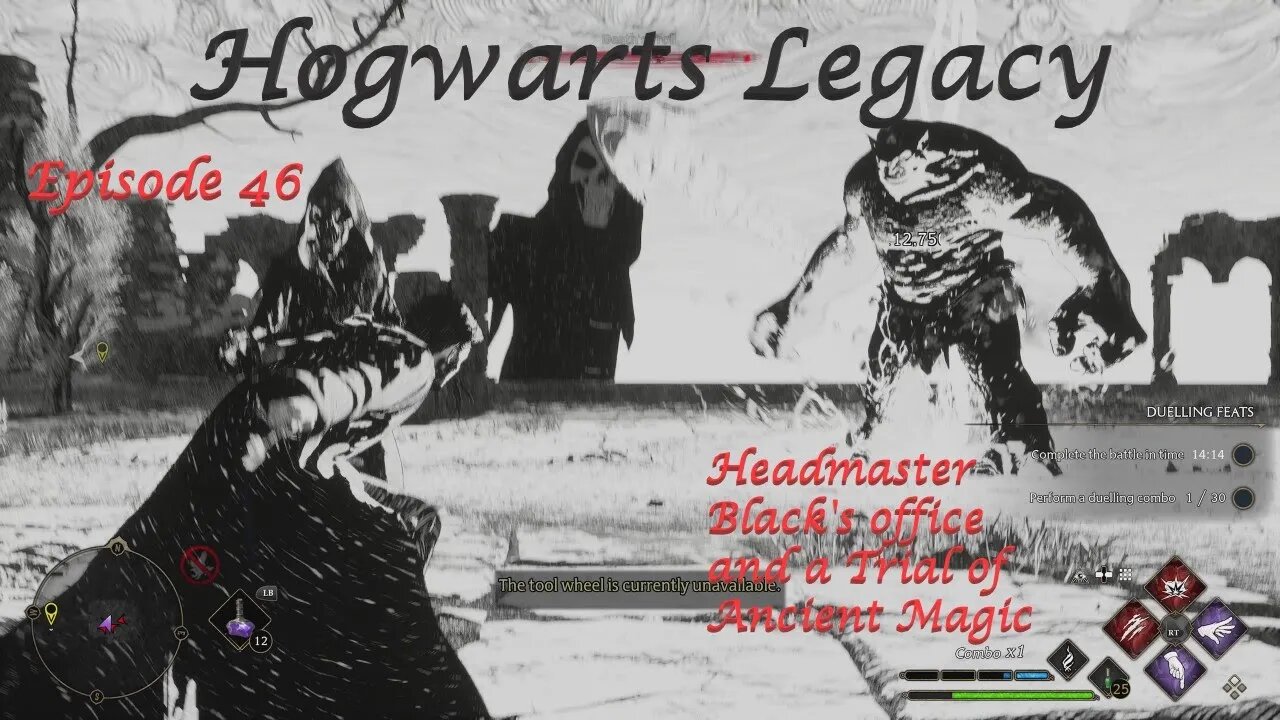 Hogwarts Legacy Episode 46: Headmaster Black's office and a Trial of Ancient Magic