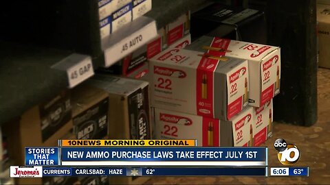 New rules on ammo sales begin July 1