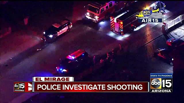 Police investigating shooting in El Mirage